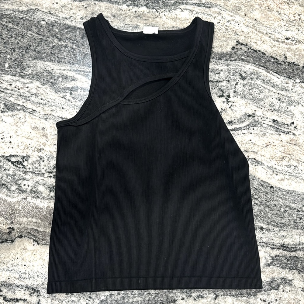 Fabletics Women's Cloud Seamless Cut Out Halter Tank